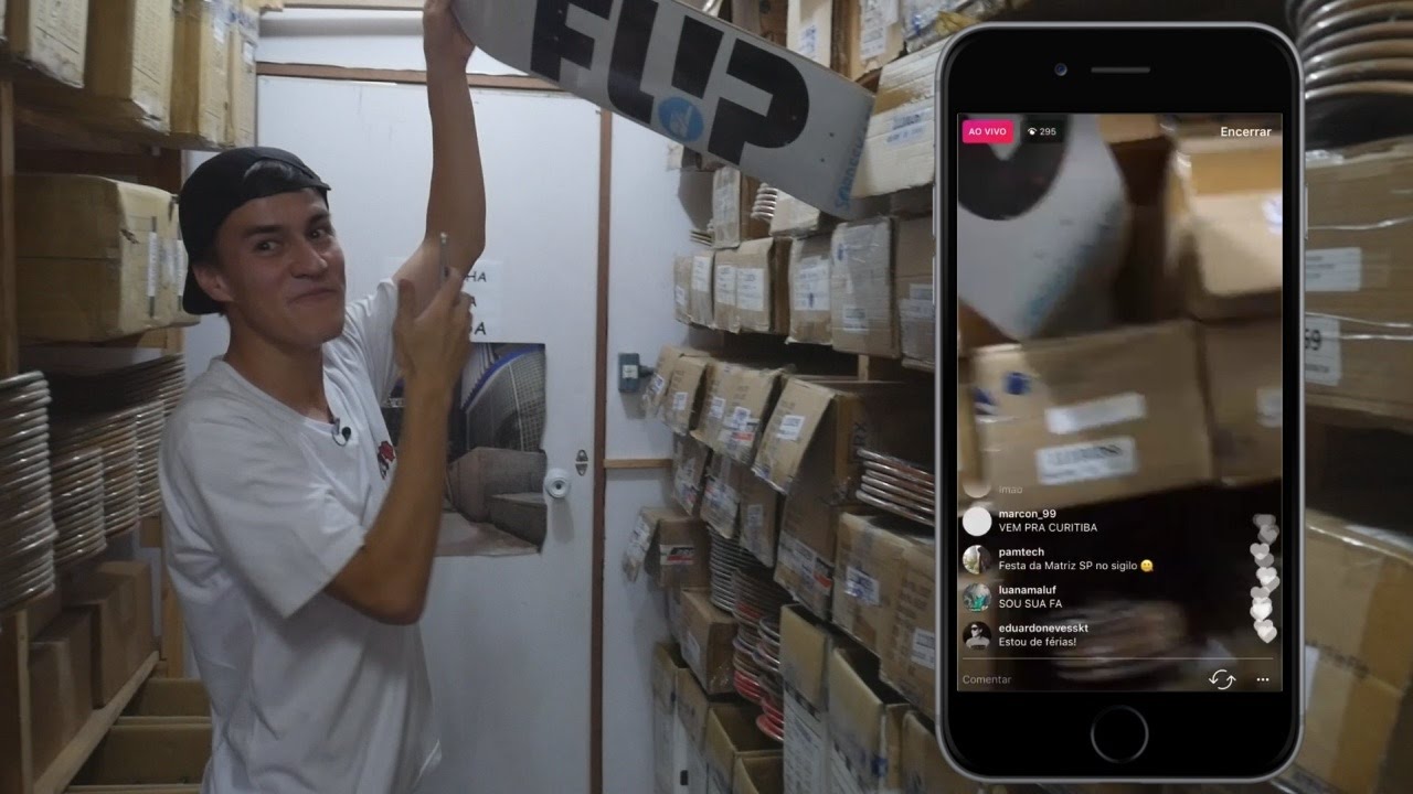 sobreskate responde Live da Flip Brasil