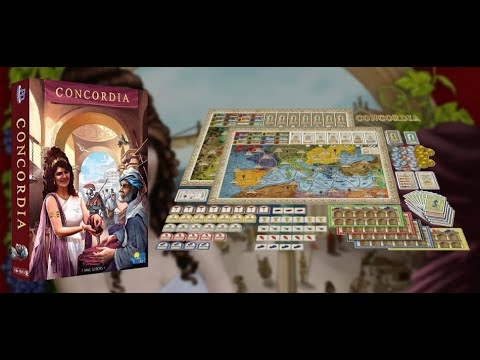 სამაგიდო თამაში - Сoncordia / კონკორდია - მიმოხილვა