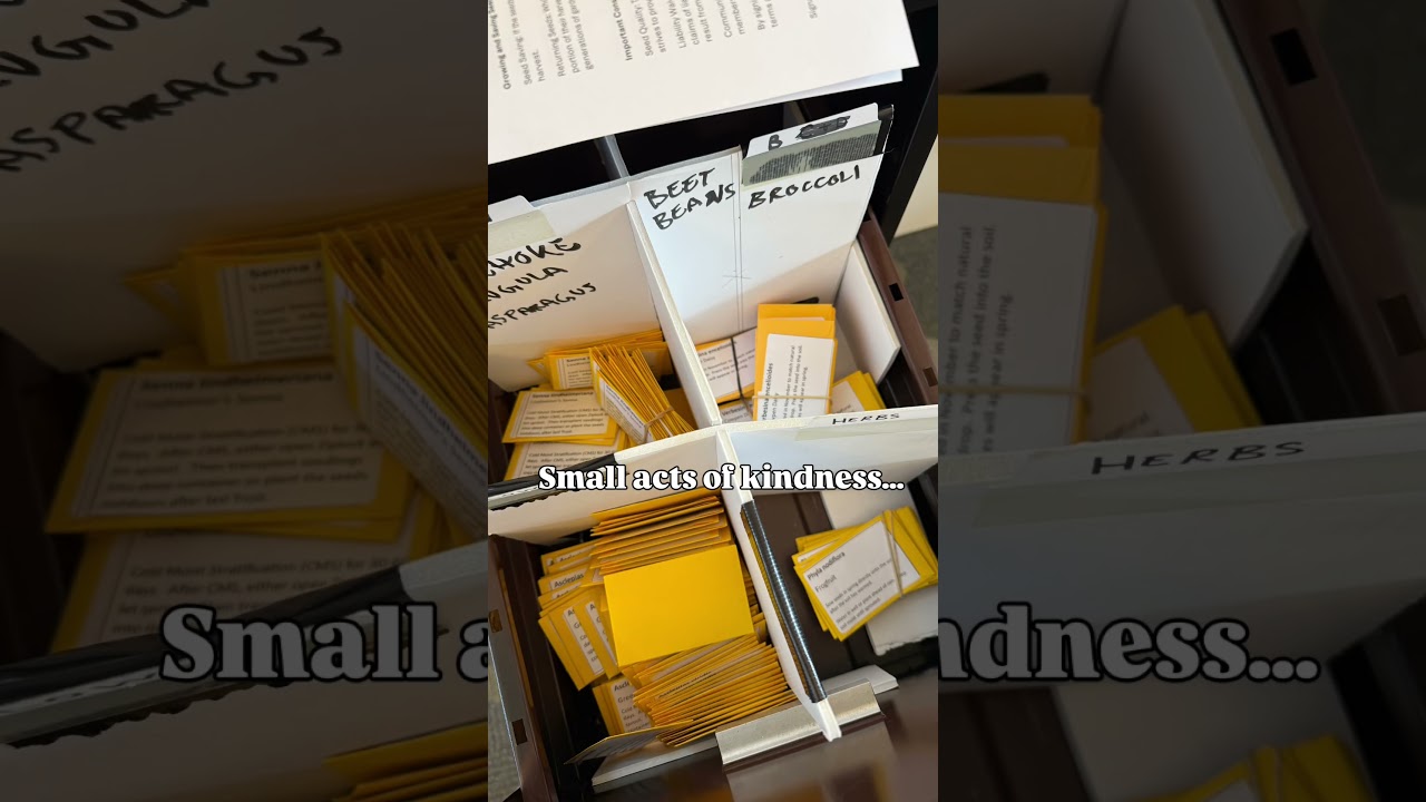 Free Seeds at the Public Library