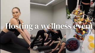 Hosting a wellness event!