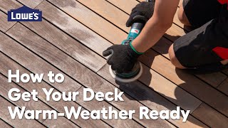 How to Get Your Deck Warm-Weather Ready: Video Guide