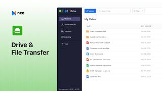 Neo Drive &amp; File Transfers | Secure File Storage and Sharing for Your Business