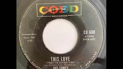 Joy Tones - This Love