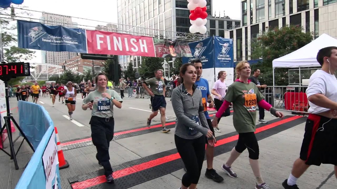 2013 New York Tunnel to Towers Run BRoll Video YouTube