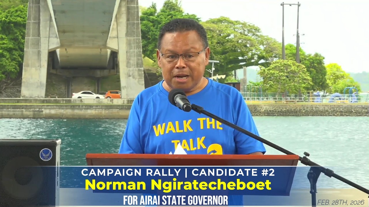 Norman Ngiratecheboet Campaign Rally Speech | for Airai State Governor 2026