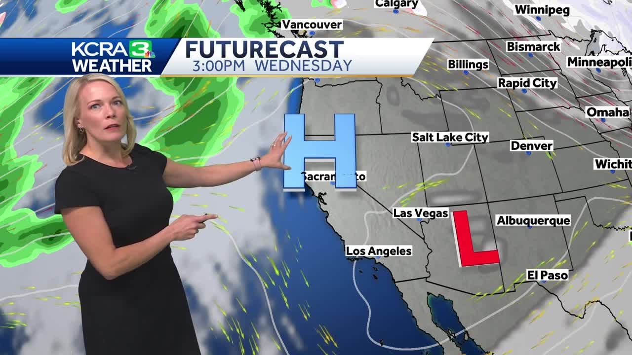 Some morning fog for Monday. Trending dry across Northern California.