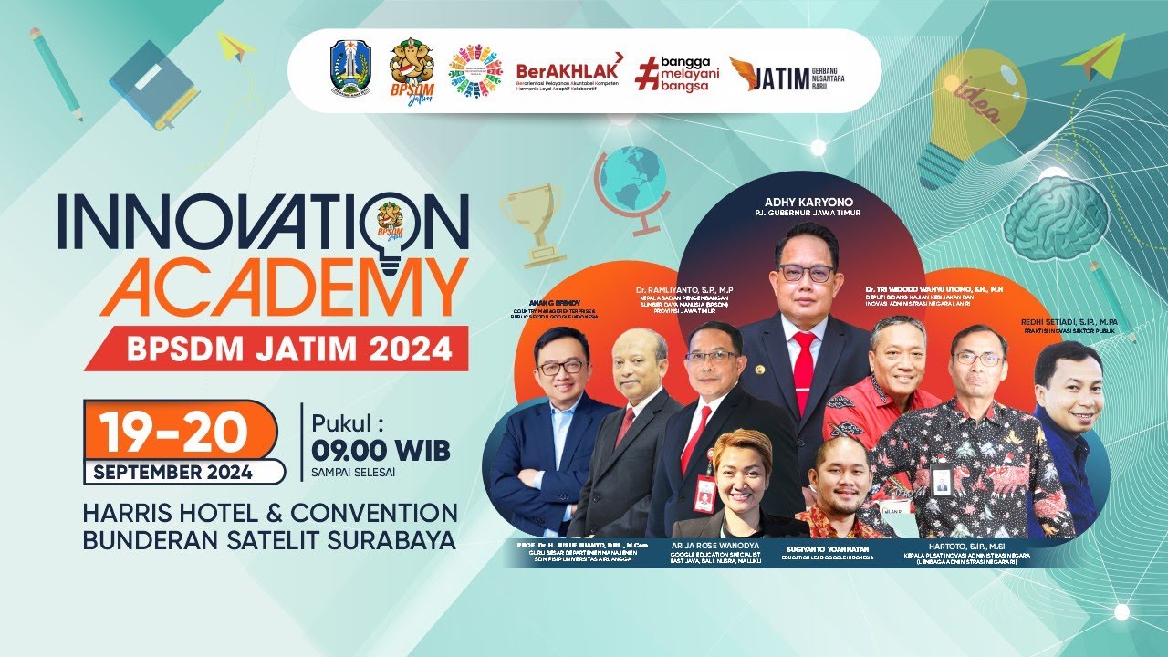 🔴 LIVE INNOVATION ACADEMY BPSDM JATIM 2024 - YouTube