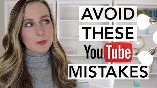 17 MISTAKES New YouTubers Make (Advice for New YouTubers)