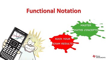 functions and functional notation - Mathematical Methods Exam Readiness