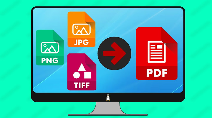 Convert Images to PDF on Linux