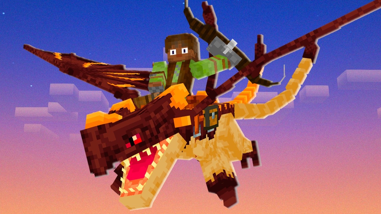 Dragon Rider Mod Mod NOVA SÉRIE NA ADDON DRAGON RIDERS! | #1 - YouTube