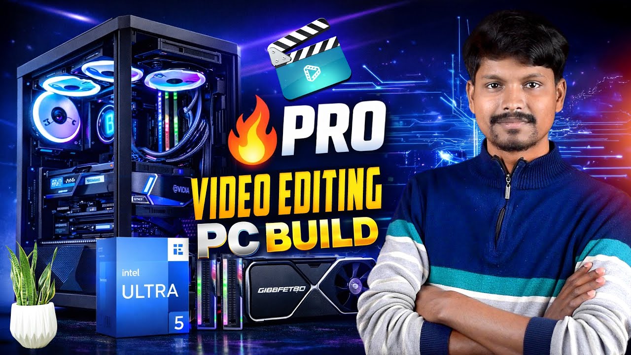 Best Custom Pc Build For Video Editing Intel Ultra 5 245K With Z890 Motherboard