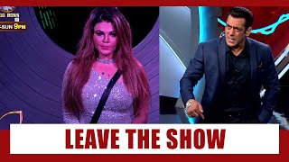 Bigg Boss 14 spoiler alert Weekend Ka Vaar: Salman Khan asks Rakhi Sawant to leave the show