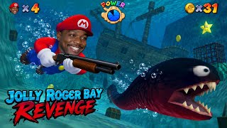 I FINALLY Got Revenge on the Jolly Roger Bay Eel! 🔫 | Shotgun Mario 64