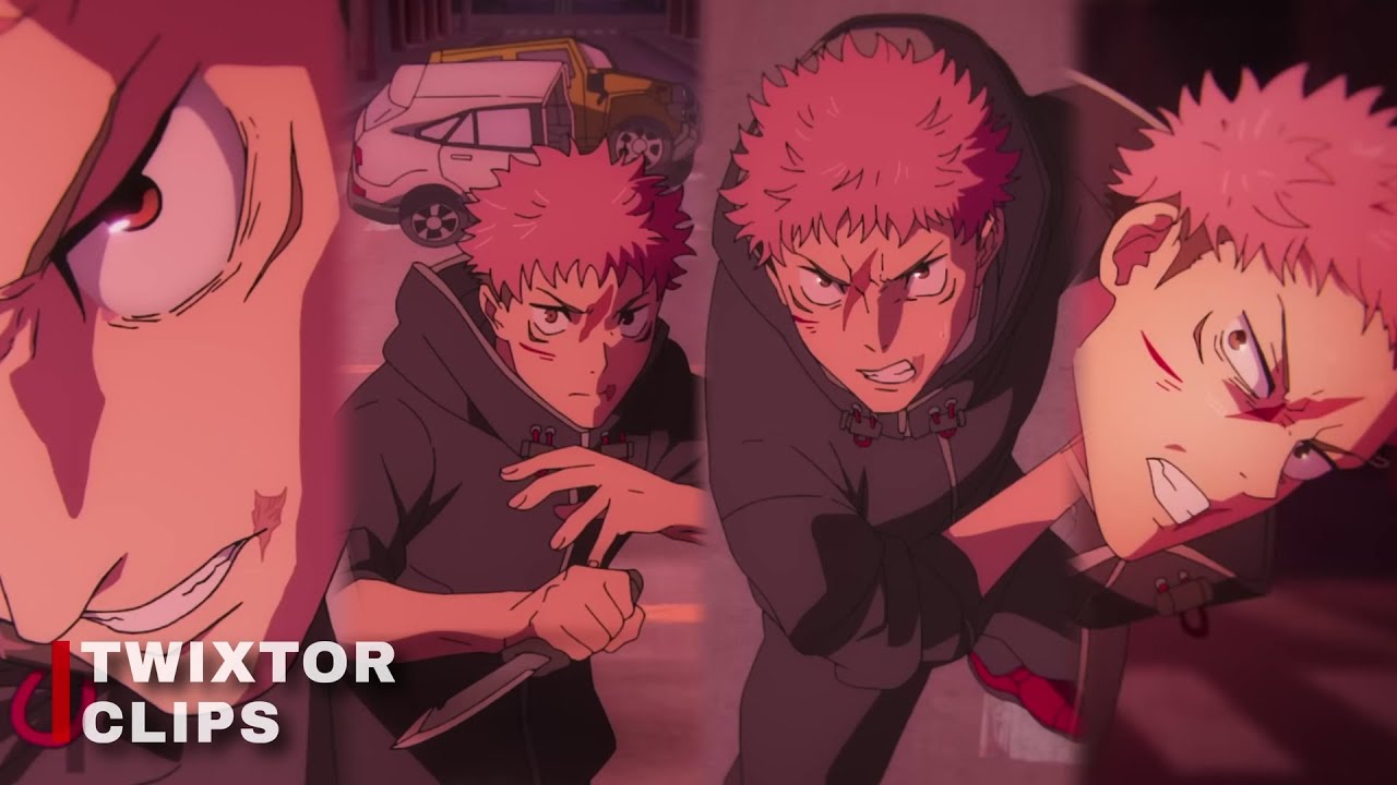 Itadori vs Yuta New Teaser twixtor clips for editing 4K