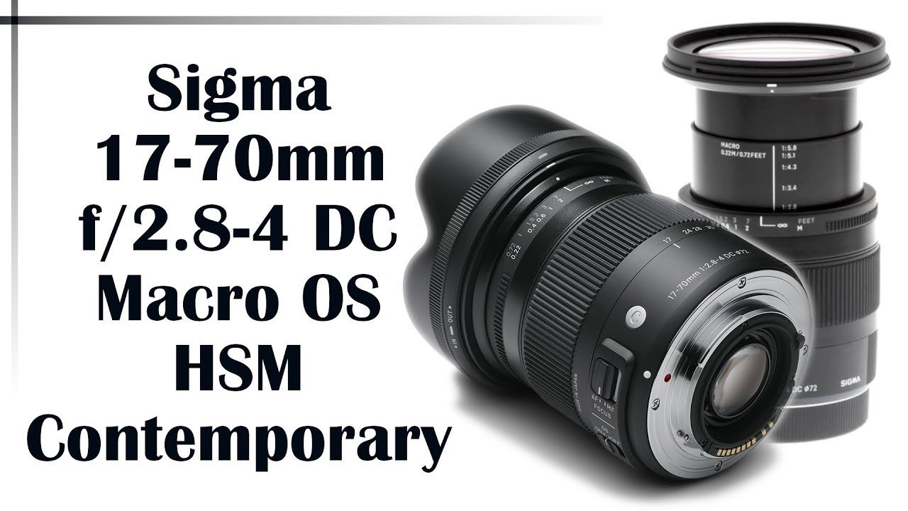 Sigma 17 70mm F2 8 4 Dc Macro Os Hsm Contemporary Review Youtube