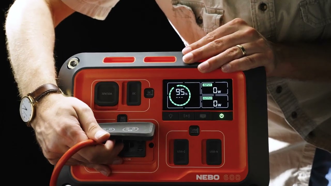 Preview of NEBO Intrepid 600 Power Station Video