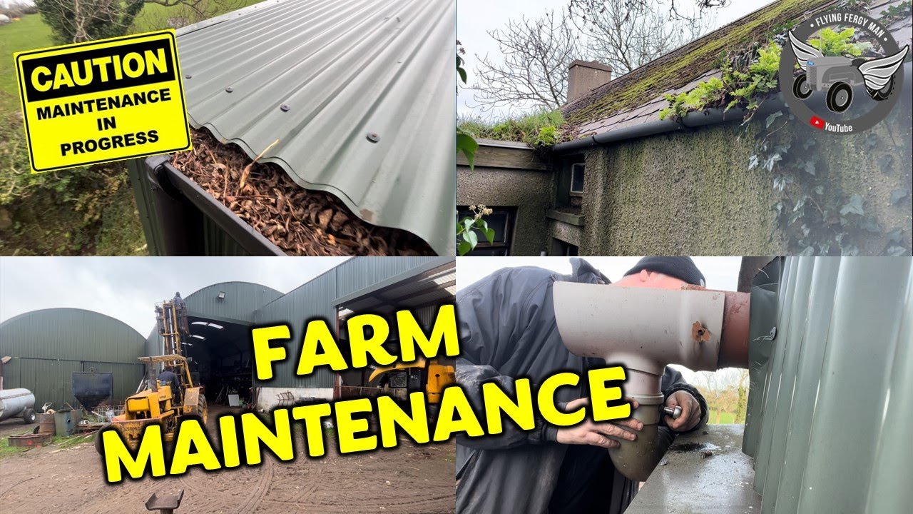 FARM MAINTENANCE BEFORE THE WINTER HITS! - YouTube