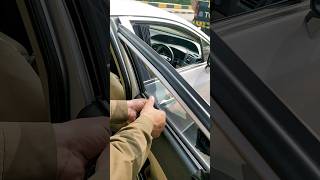 Best way to avoid challan on Black Tinted Glass? #pakistan #news #traffic #police