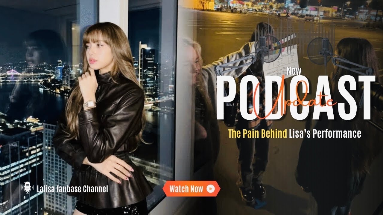 BLACKPINK Lisa's dedication during music video filming with visible bruises highlighted in fan video.