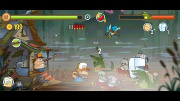 Barely survived Swamp Attack Challenge #games #swampattack #daily 