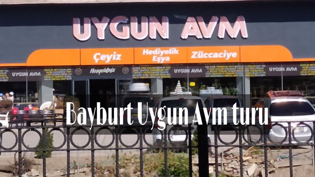 uygun avm turu bayburtda uygun avm acildi bayburt uygun avm turu ceyiz zuccaciye youtube