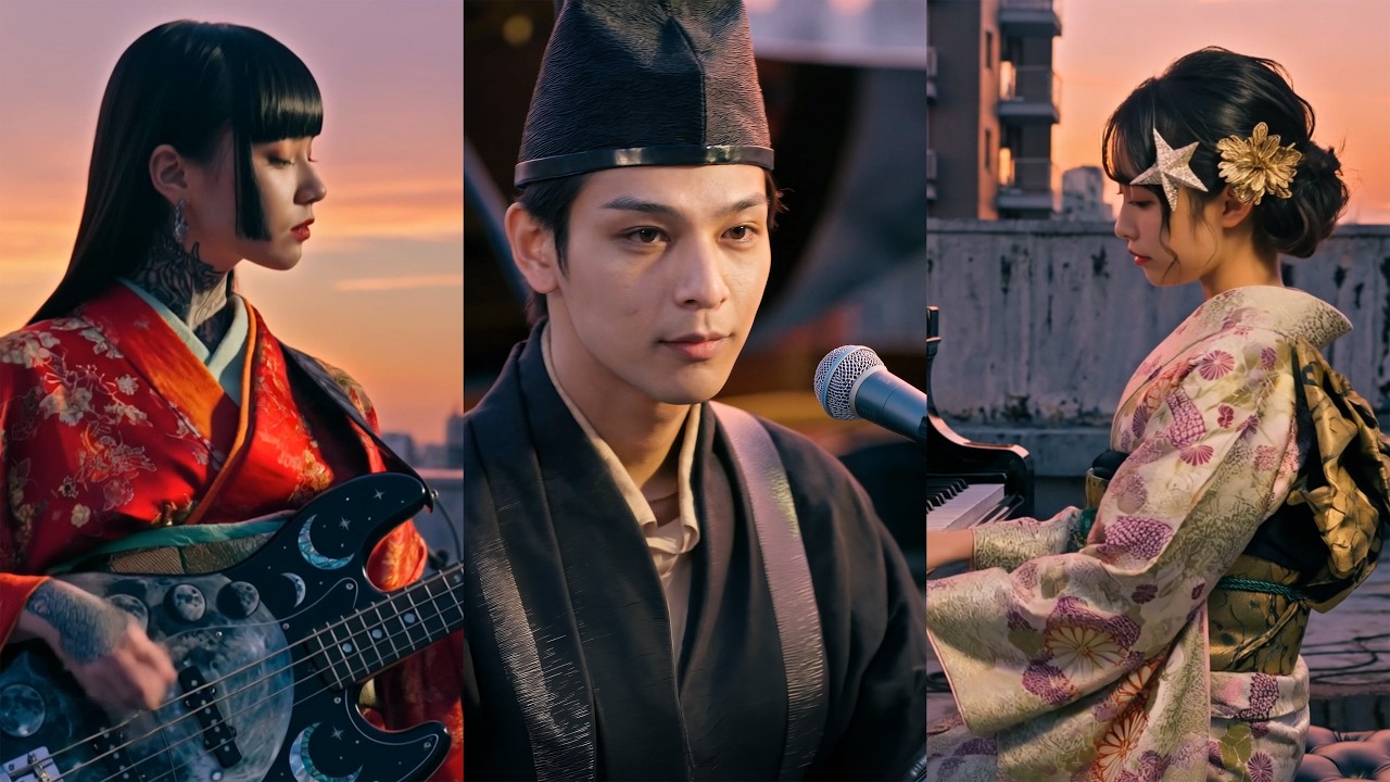 【MV】かぐや姫と織姫で二股してる彦星のラブソング【AI生成】