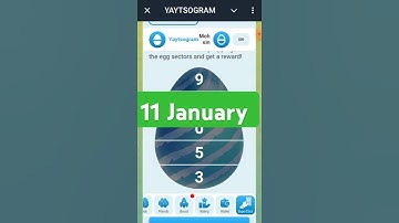 Yaytsogram 11 January Cipher Code | Today Yaytsogram Cipher Code #yaytsogram #airdrop #chiphercode