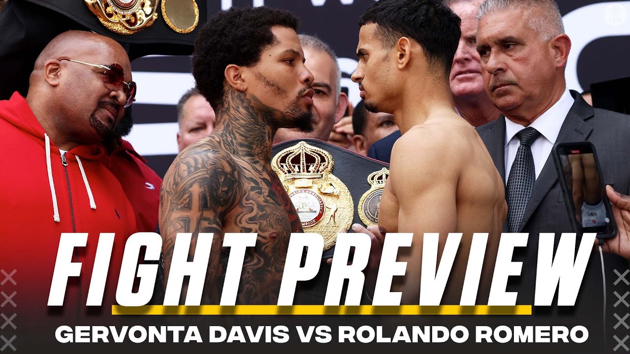 WBA Lightweight Title Bout Gervonta Davis vs Rolando Romero FULL FIGHT PREVIEW I CBS Sports HQ