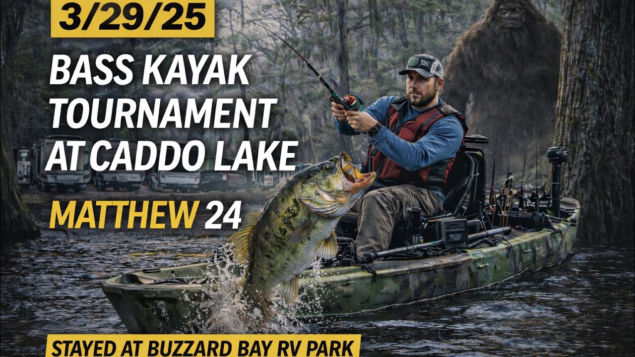 Caddo Lake B.A.S.S Tournament Kayak Series 2025 & Caddo Fishing Report. Sasquatch & Matt 24