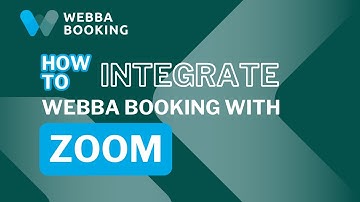 How To Integrate Webba Booking With Zoom