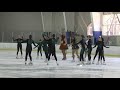 Synchronized team figure skating to the Wizard of Oz (R &amp; B)