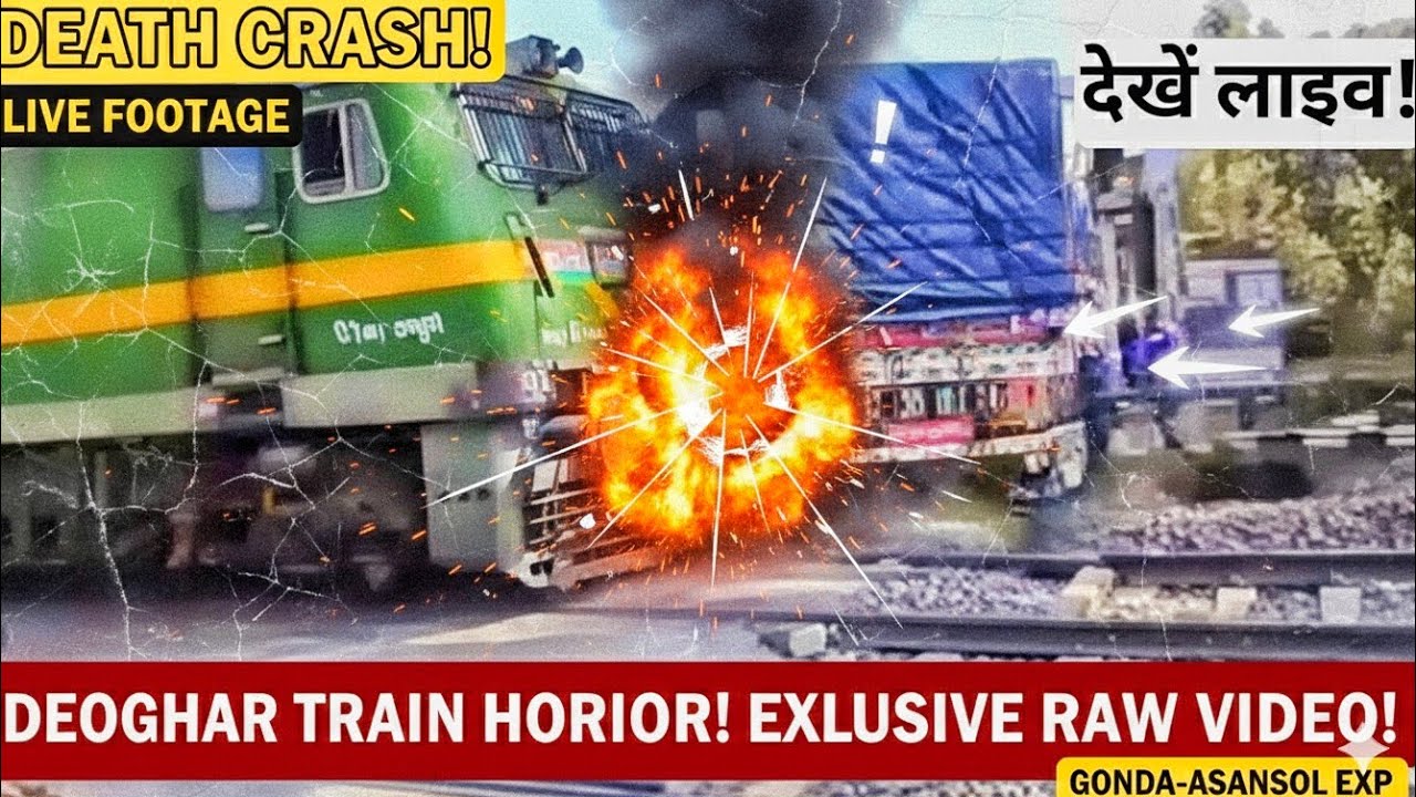  Jharkhand Train Accident 😱Gonda-Asansol Express aur Truck ki Bhishan Takkar! 