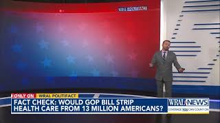 Fact check: Would GOP bill strip Medicaid, health care from 13 million Americans?