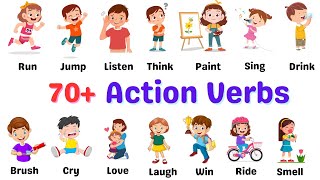 70+ Action Verbs | Learn Action Verbs Vocabulary In English With Pictures | English Vocabulary