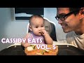 Cassidy Eats Brocolli Chicken Rice | Guji Lorenzana