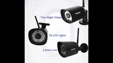 How to Set Up WiFi for SACAM Outdoor Camera with App  CamHi or CamTop