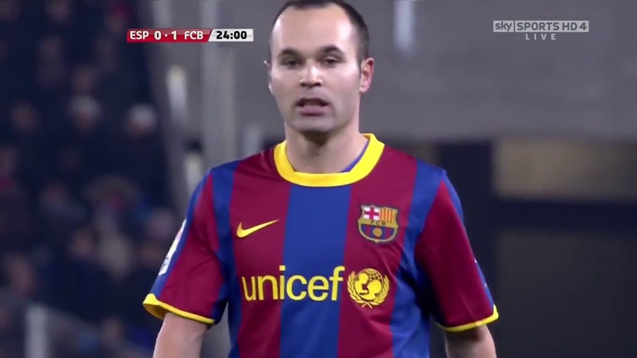 Andres Iniesta vs Espanyol (Away) (18/12/2010) 09/10