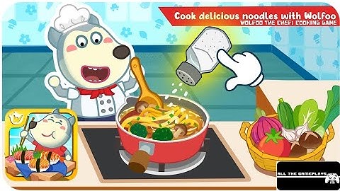 Wolfoo The Chef: Cooking Game (ATG) Android, iOS Gameplay