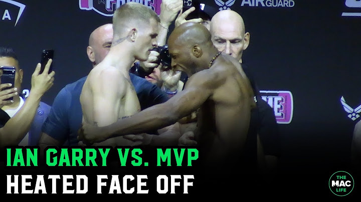 Ian Machado Garry vs. Michael Venom Page: Heated Final Face Off