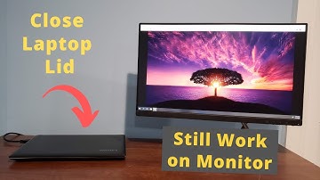 How to Close Your Laptop and Still Work on the Monitor (Windows 10)