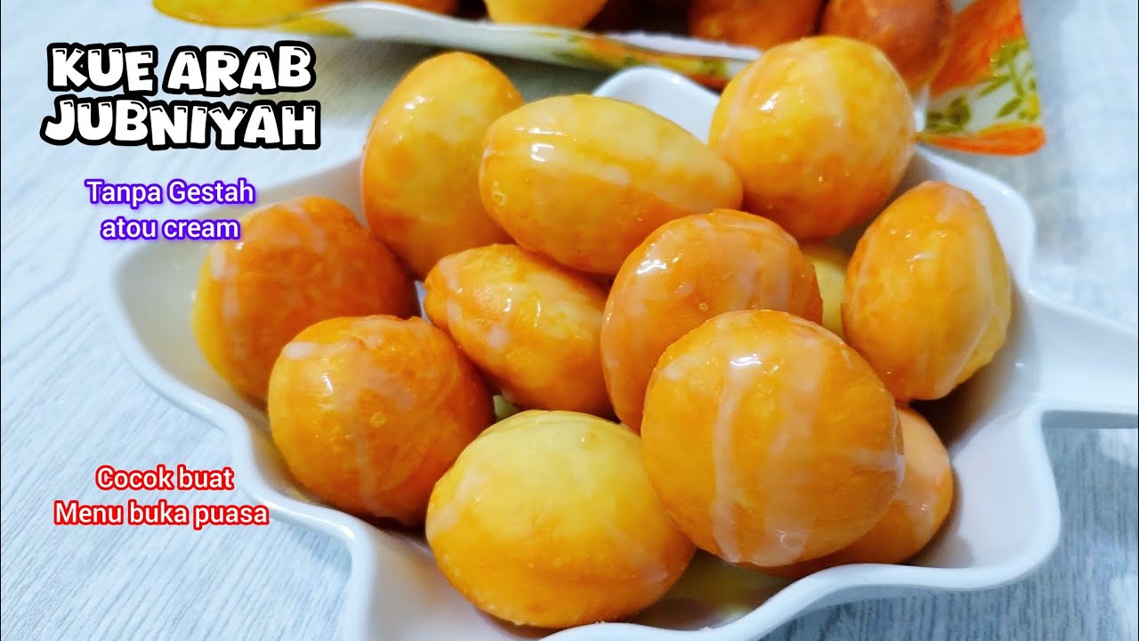 CARA MEMBUAT KUE JUBNIAH TANPA GESTAH BUAT MENU BUKA PUASA‼️ 