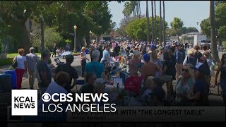 Hundreds gather for The Longest Table potluck in the Pacific Palisades