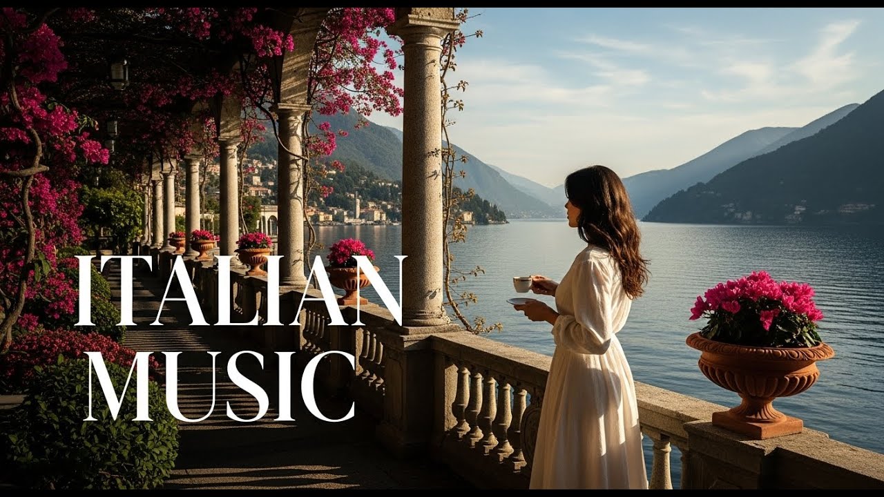 Magical Italian Coast ⛵ Relaxing Music & Luxury Yacht Cruise 4K