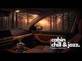 A Peaceful Morning in a Pine Forest Cabin 🌲 Jazz Music for Work &amp; Study🌲