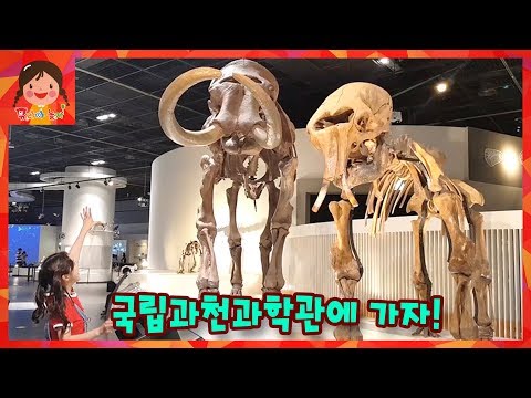 Yura came to play at the Gwacheon National Museum of Korea! Science, Dinosaurs, Space [Yura]