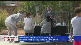 MGH Study Suggests Kids May Easily Spread Covid-19