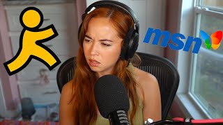 Maya discovers what MSN and AOL messenger is... ft. Maya's sister