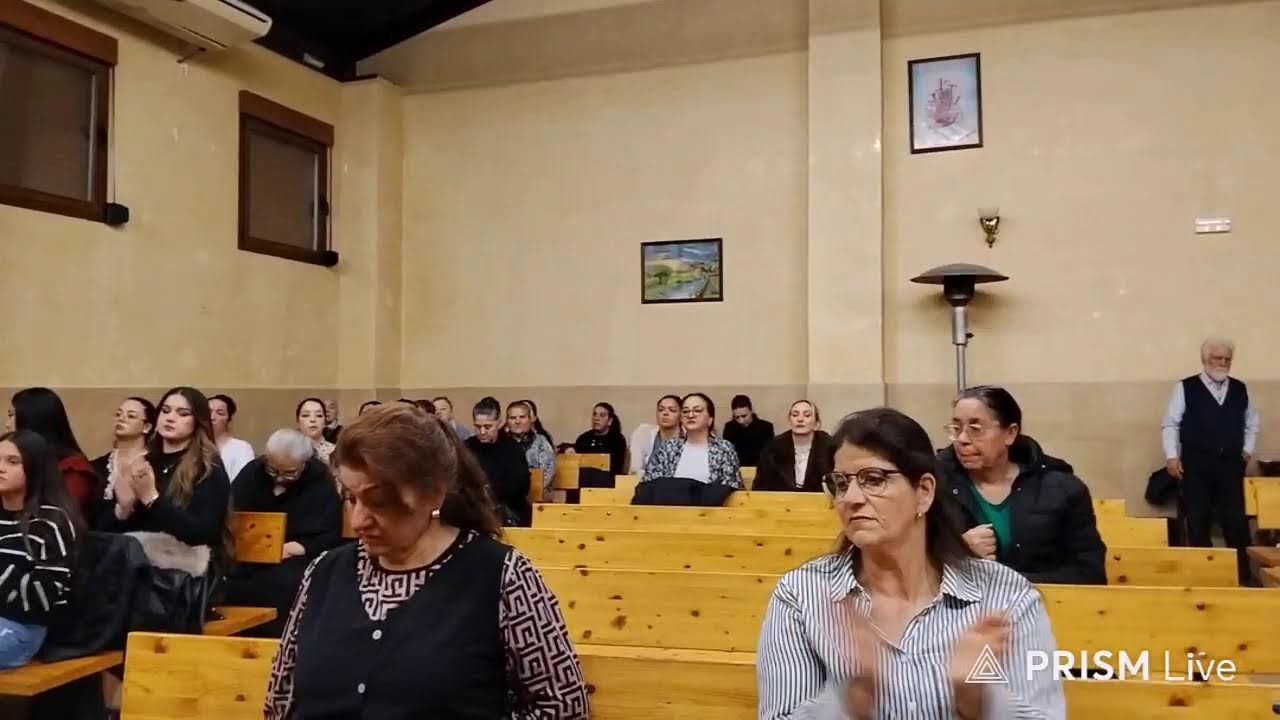 Transmisión  de Iglesia Evangelica Miranda De Ebro. hoy prédica  Yoni. candidato de Vitoria