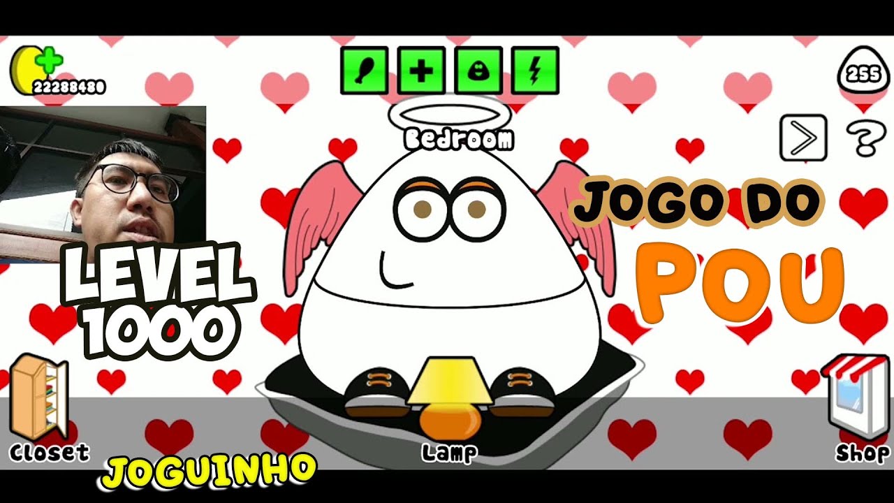 Jogo Do Pou  Joguinho Do Pou #Pou #situbondogaming #situbondo level 1000  semoga 